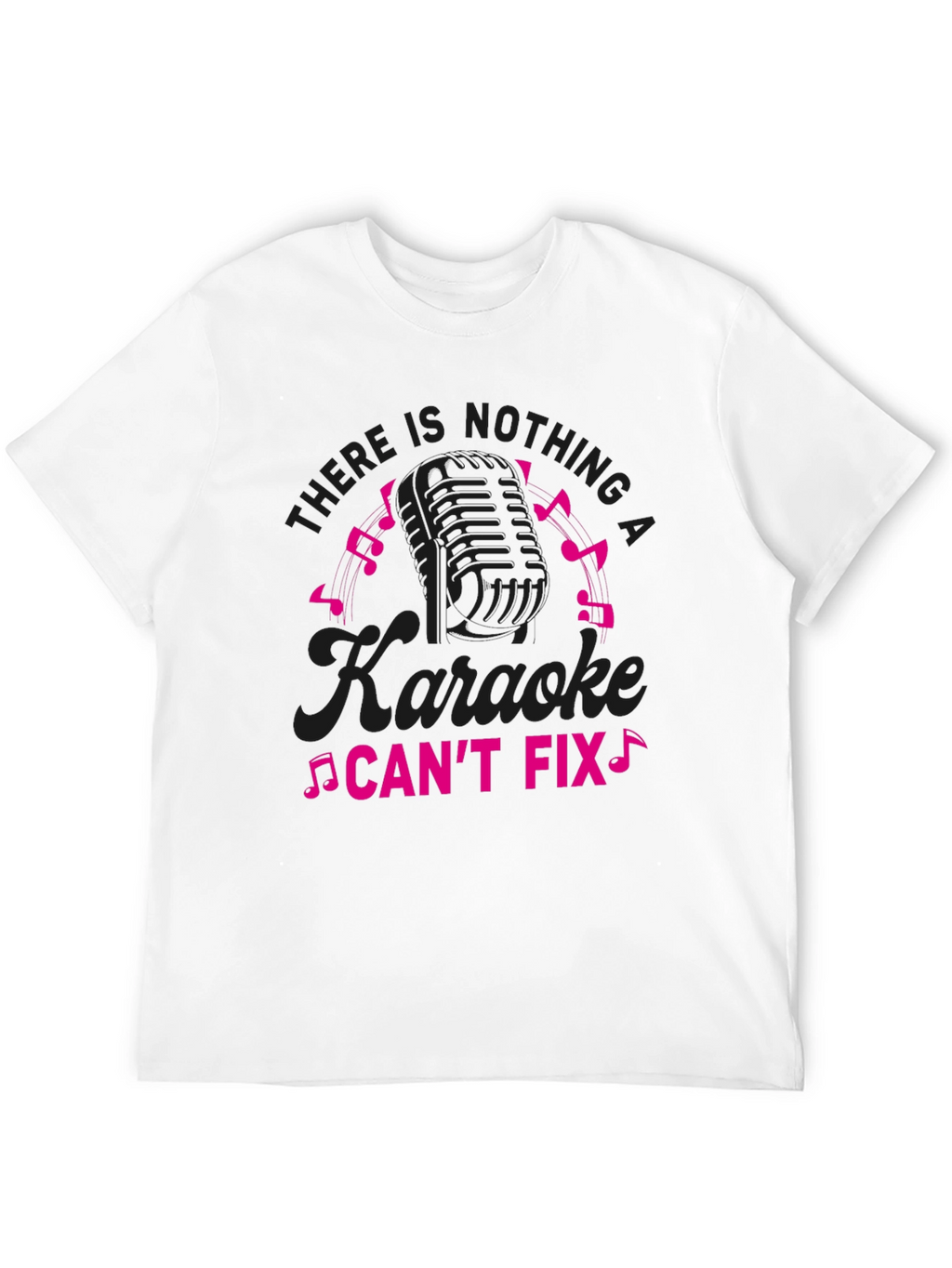 Karaoke Fix T-Shirt - Music Lover Tee