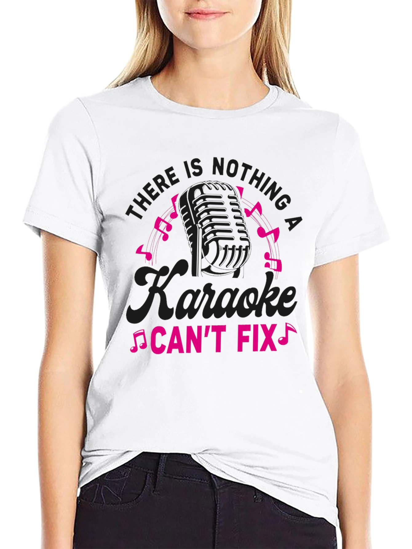 Karaoke Fix T-Shirt - Music Lover Tee