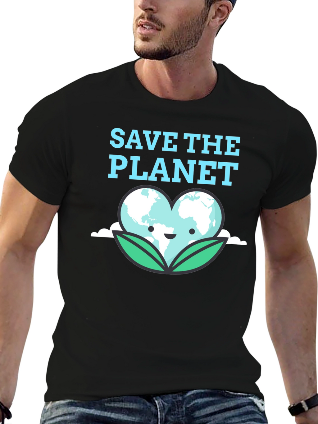 Save the Planet Graphic T-Shirt