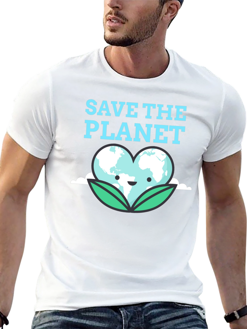 Save the Planet Graphic T-Shirt