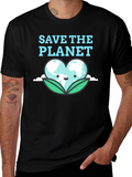 Save the Planet Graphic T-Shirt