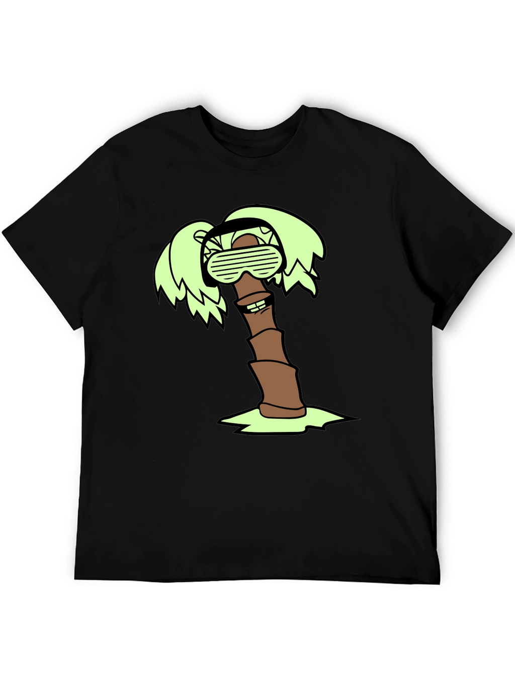 Cool Palm Tree Graphic T-Shirt