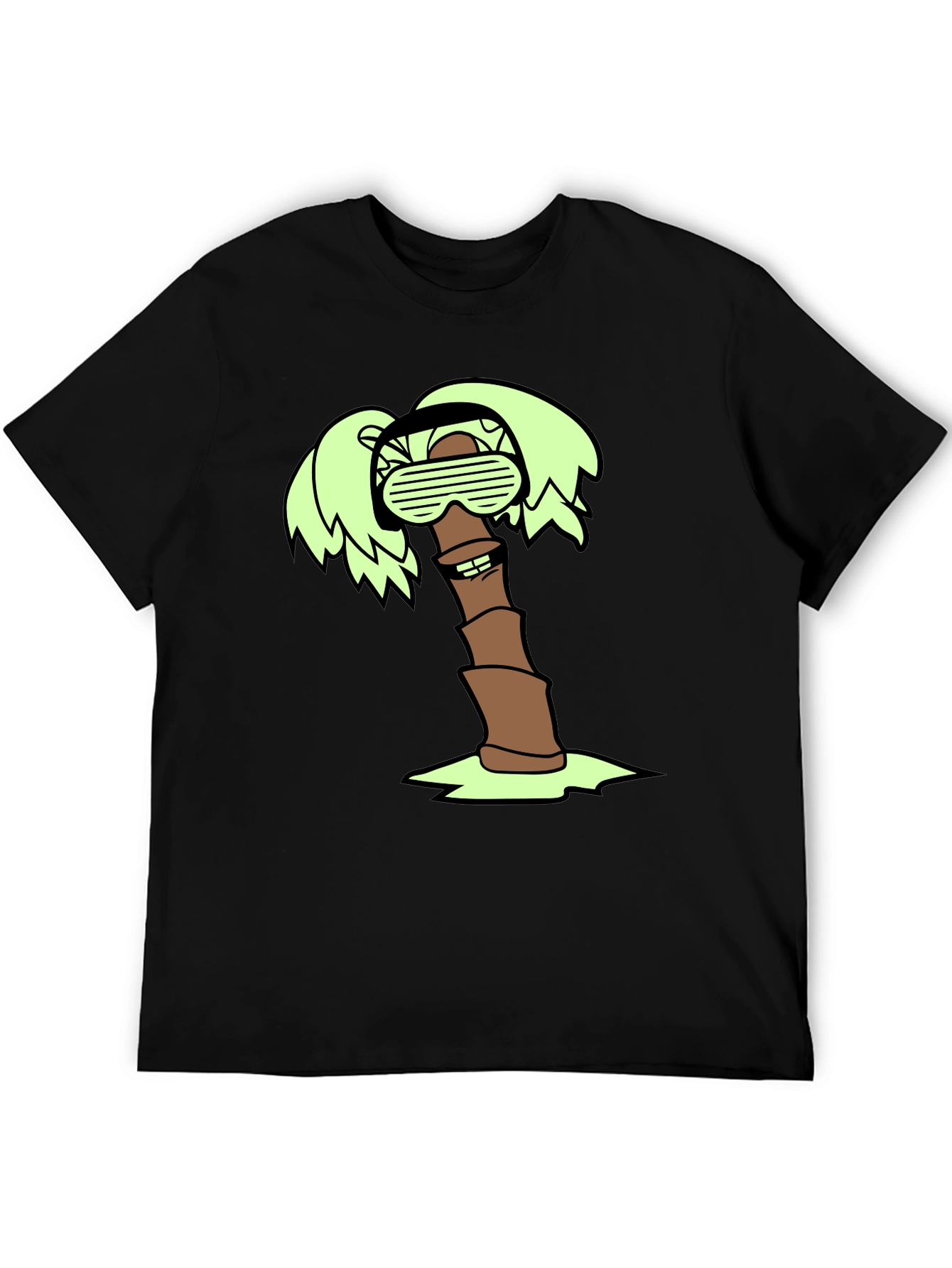 Cool Palm Tree Graphic T-Shirt