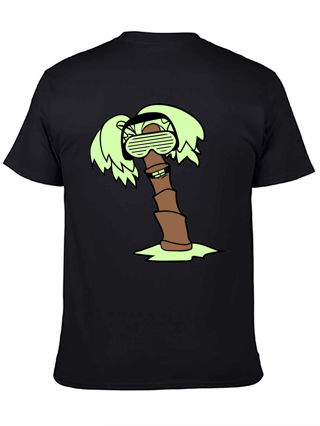 Cool Palm Tree Graphic T-Shirt