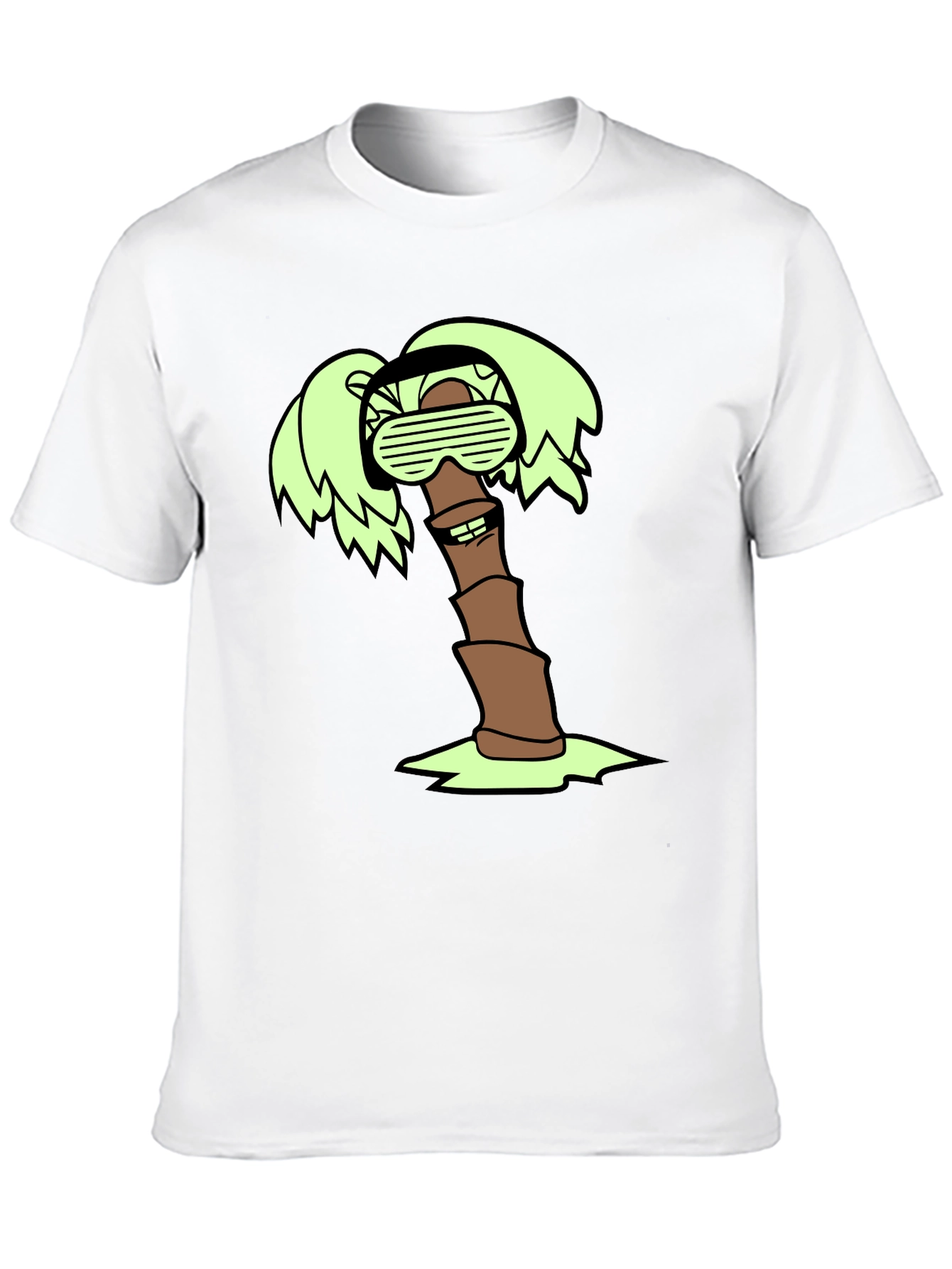 Cool Palm Tree Graphic T-Shirt
