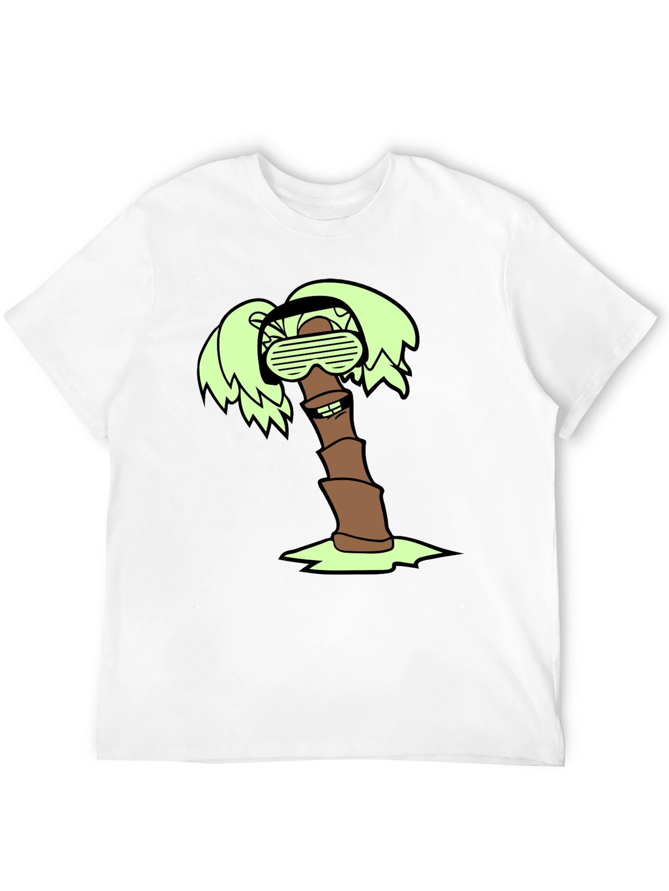 Cool Palm Tree Graphic T-Shirt