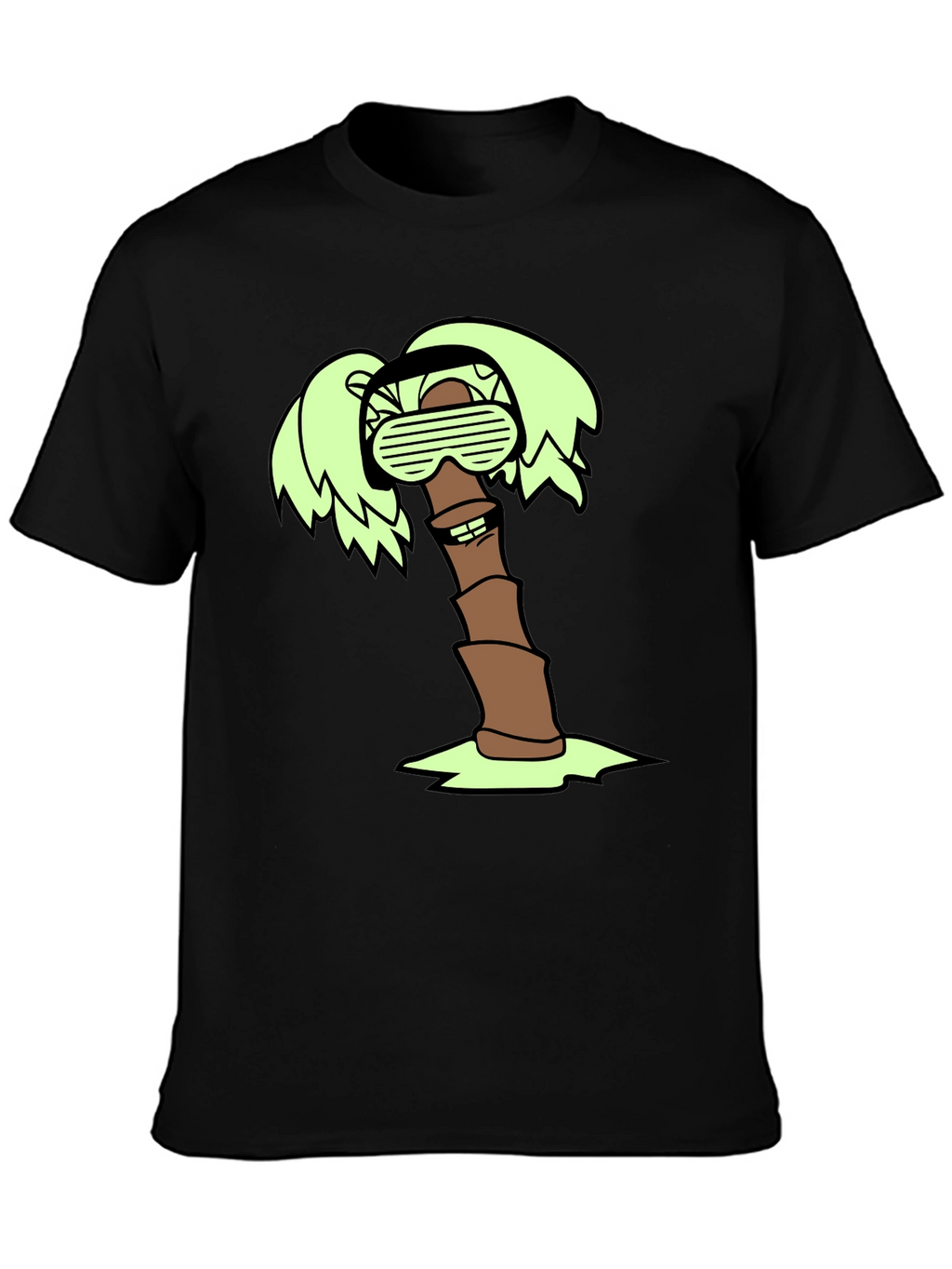 Cool Palm Tree Graphic T-Shirt