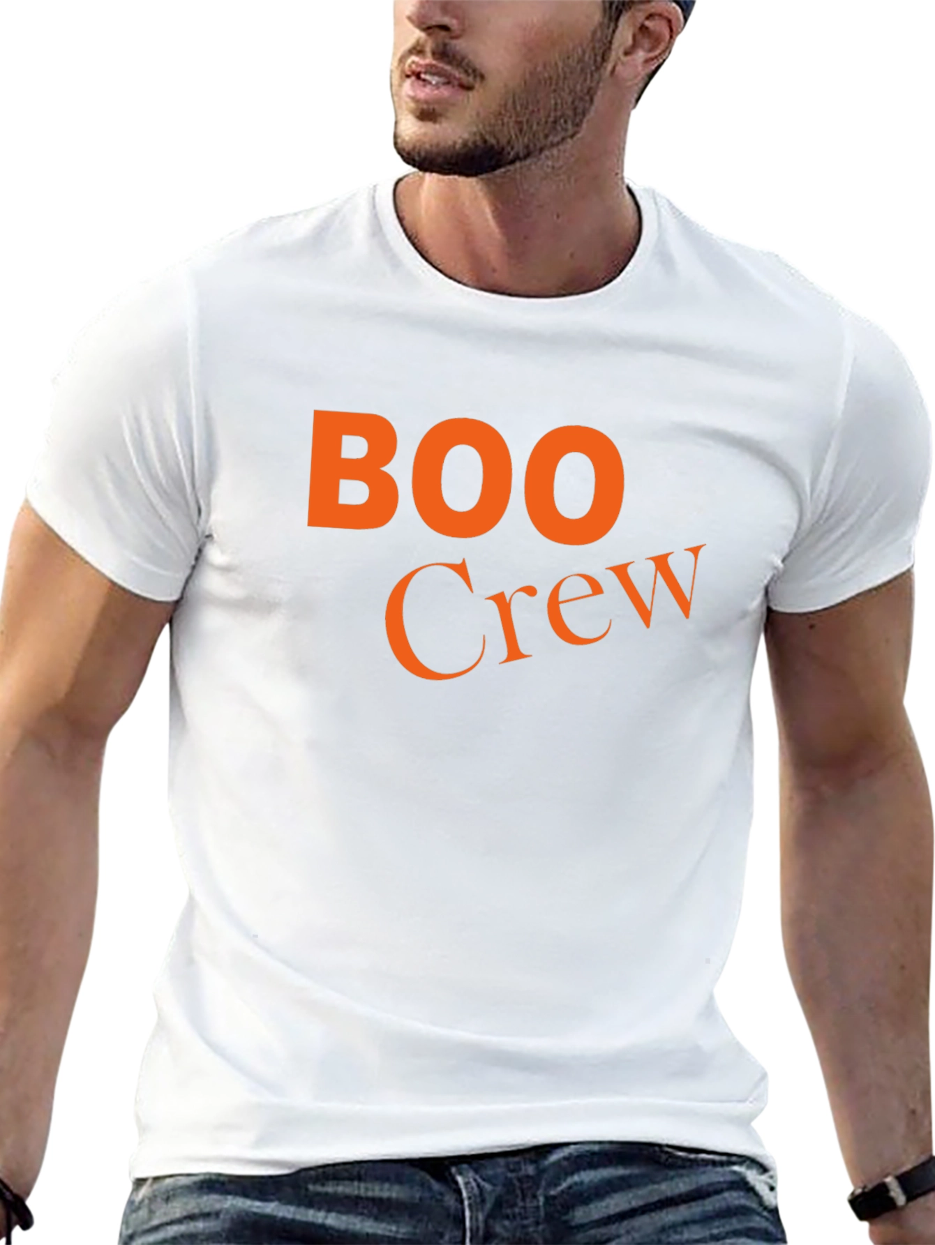 Boo Crew Halloween Graphic Tee