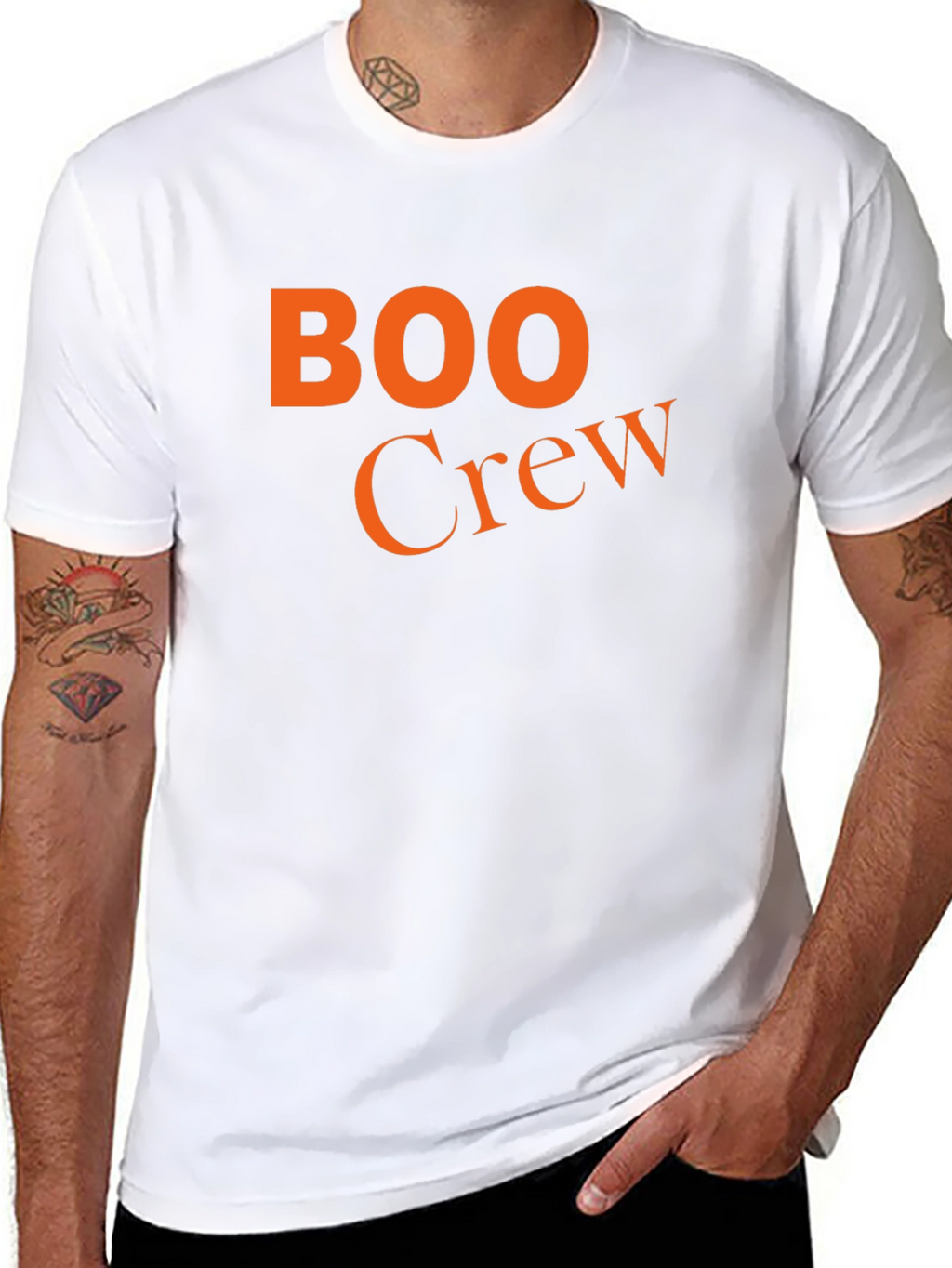Boo Crew Halloween Graphic Tee