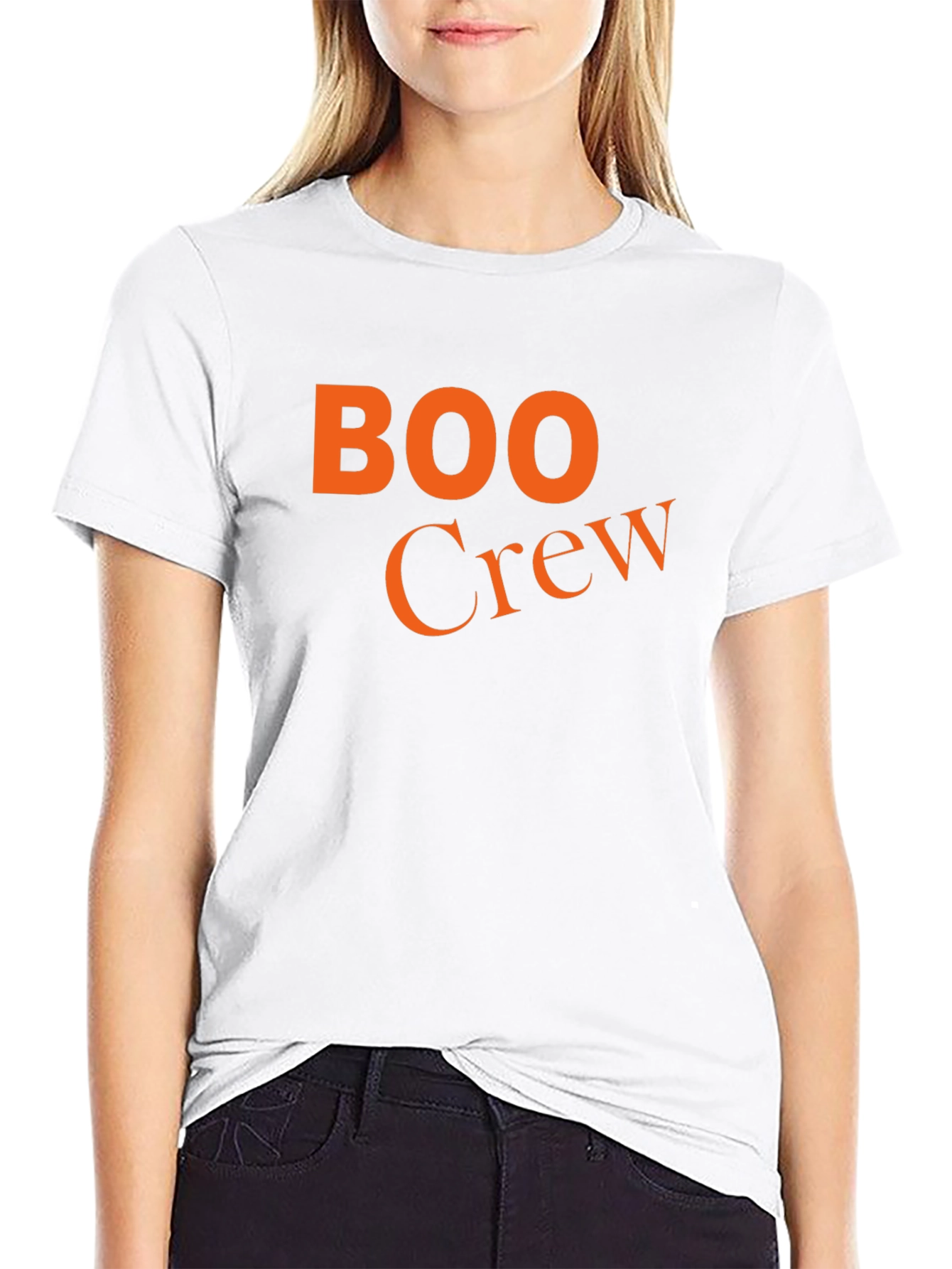Boo Crew Halloween Graphic Tee