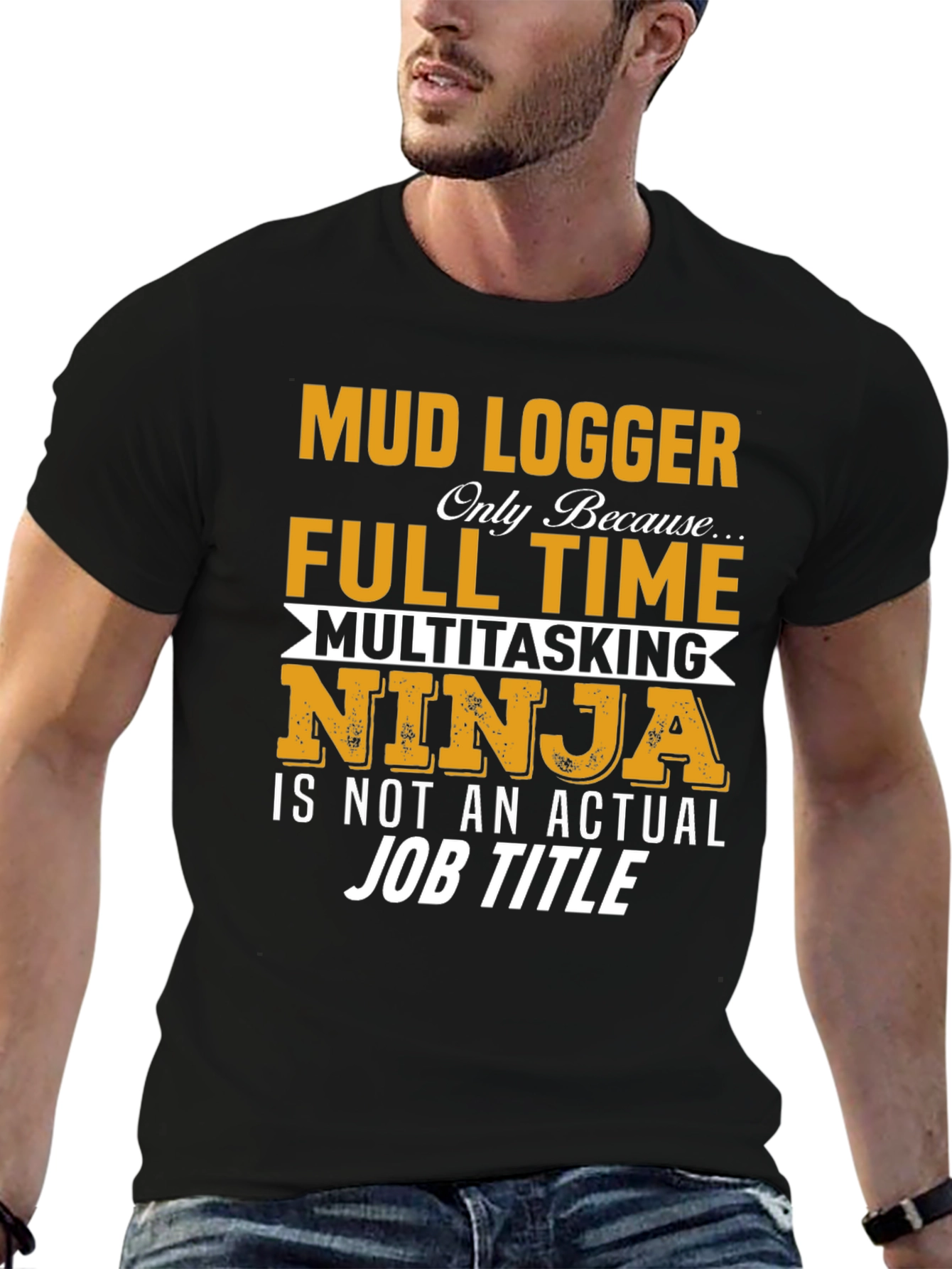 Mud Logger Novelty Graphic Tee