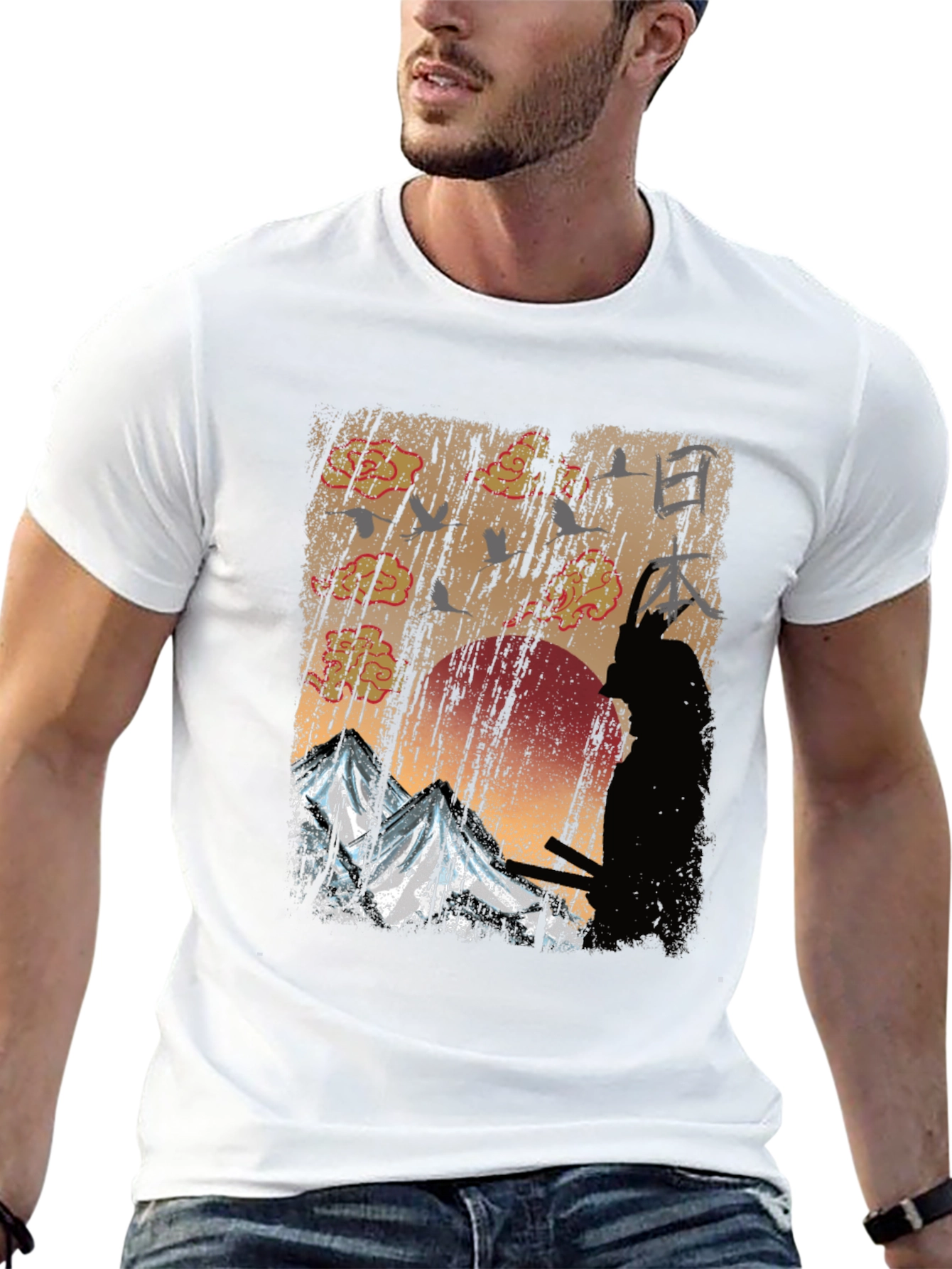Samurai Sunset T-Shirt
