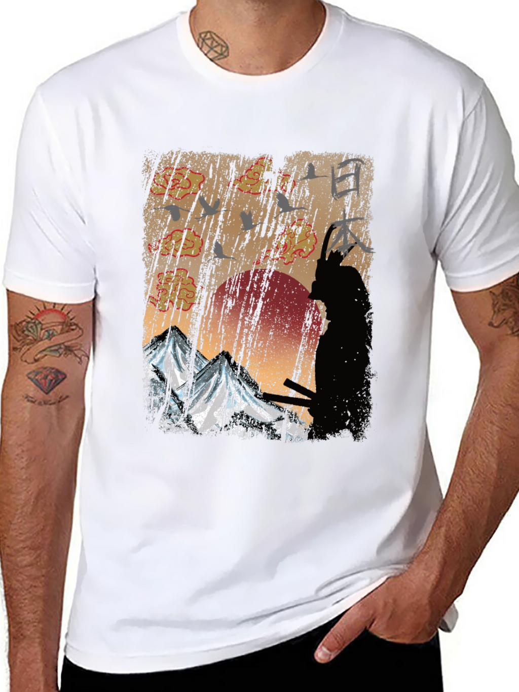 Samurai Sunset T-Shirt