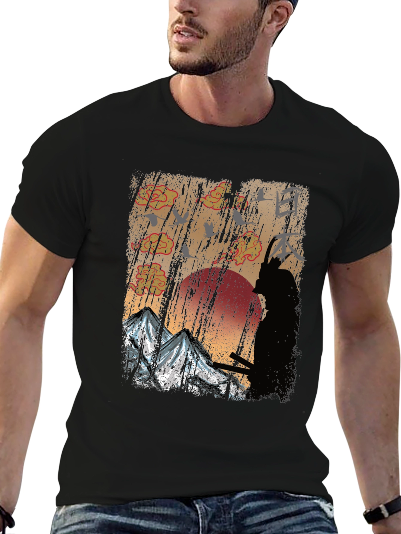 Samurai Sunset T-Shirt