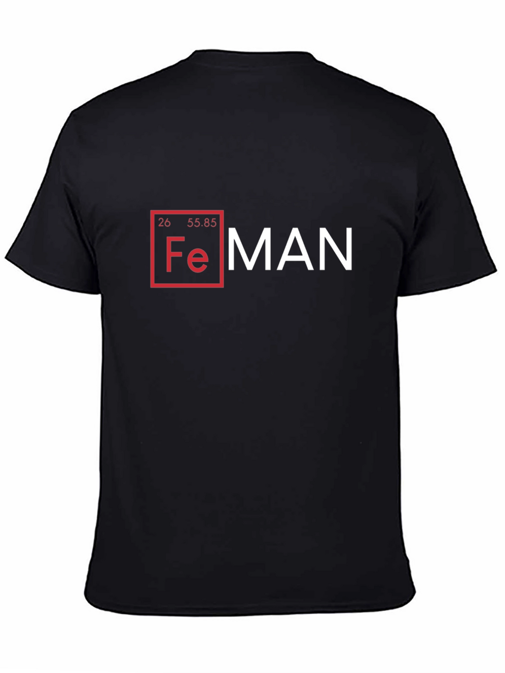 Fe Man T-Shirt: Iron Man Inspired Chemistry Tee