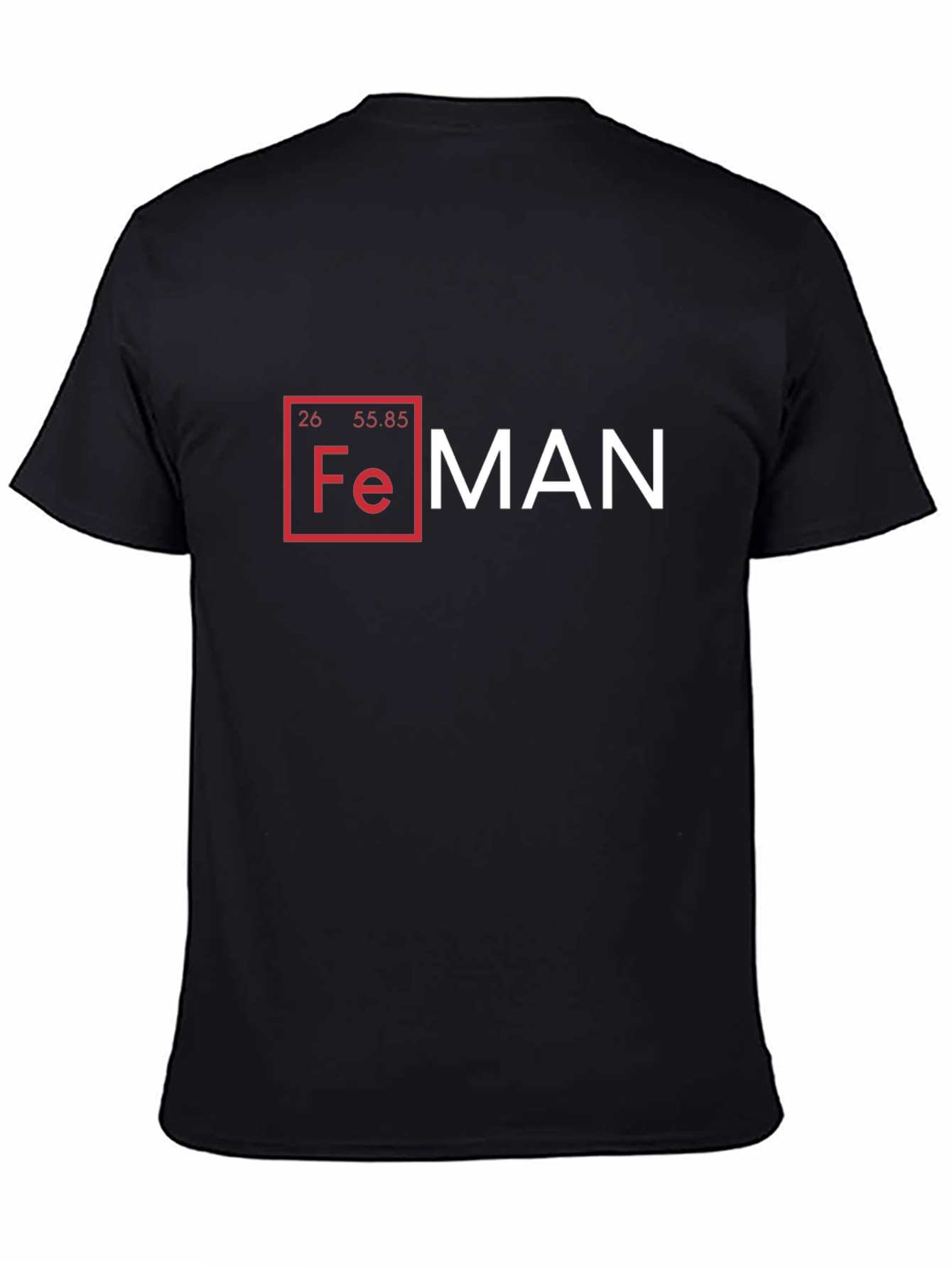 Fe Man T-Shirt: Iron Man Inspired Chemistry Tee