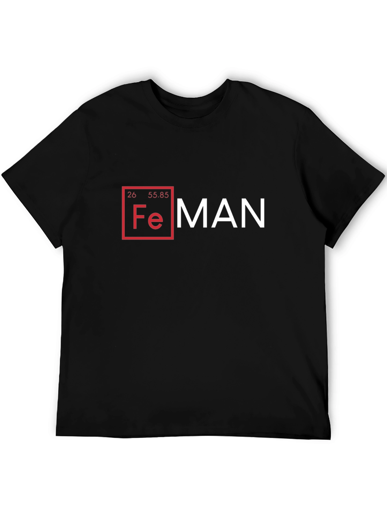 Fe Man T-Shirt: Iron Man Inspired Chemistry Tee