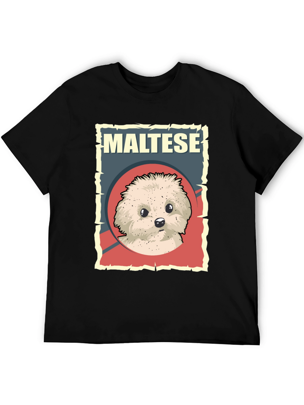 Maltese Dog Breed T-Shirt - Cute Puppy Graphic Tee