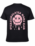 Overstimulated Moms Club Graphic T-Shirt