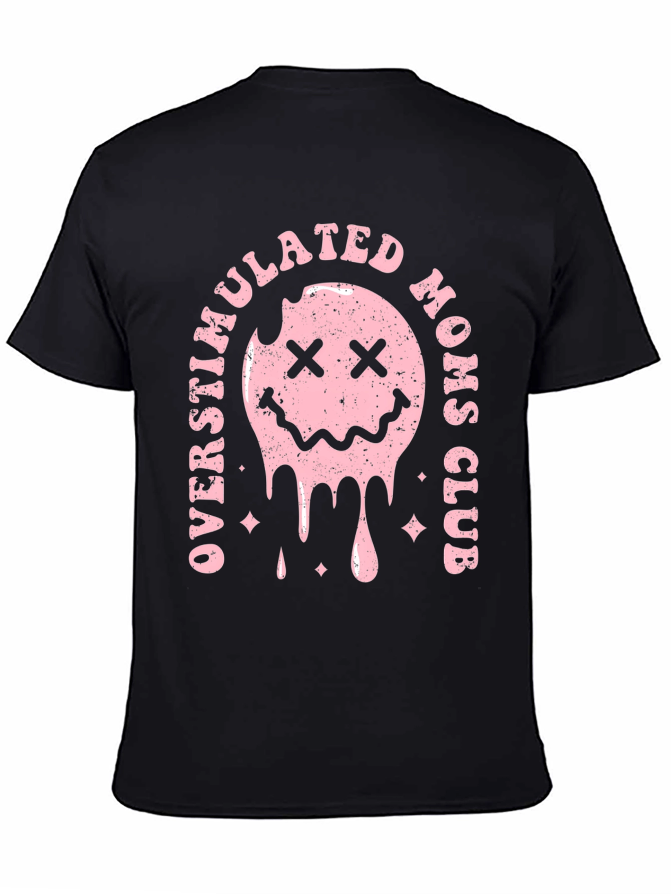Overstimulated Moms Club Graphic T-Shirt