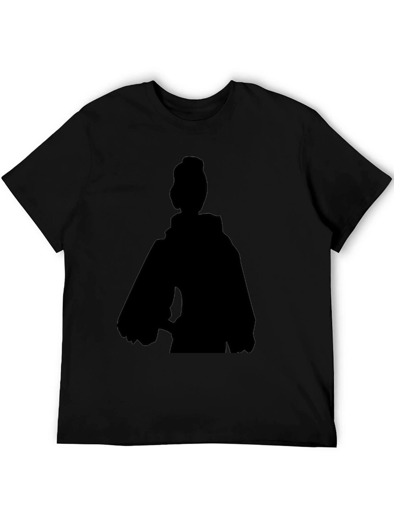 Silhouette Graphic Tee - Black Casual Top
