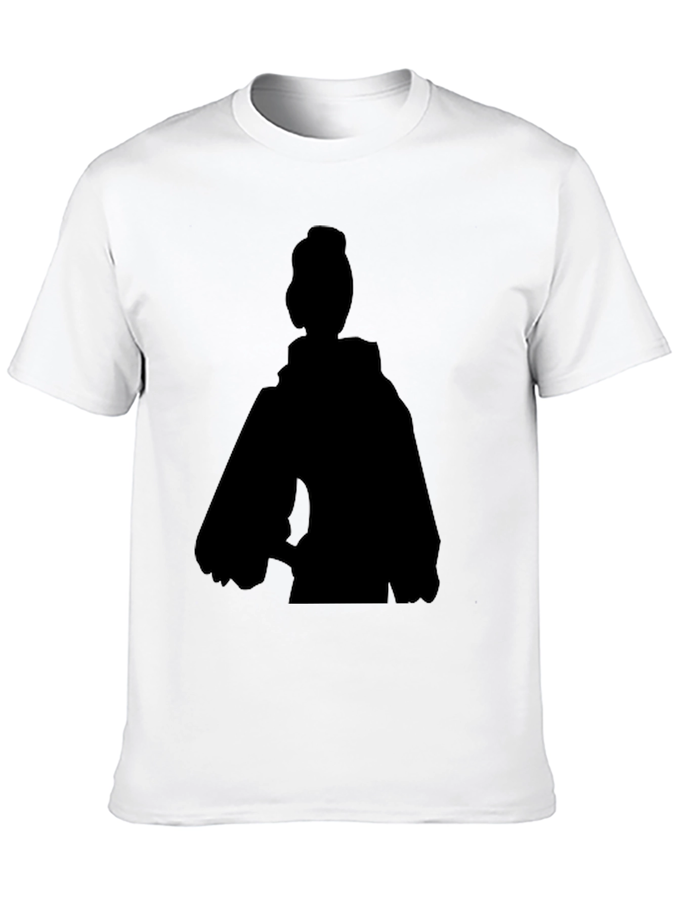 Silhouette Graphic Tee - Black Casual Top