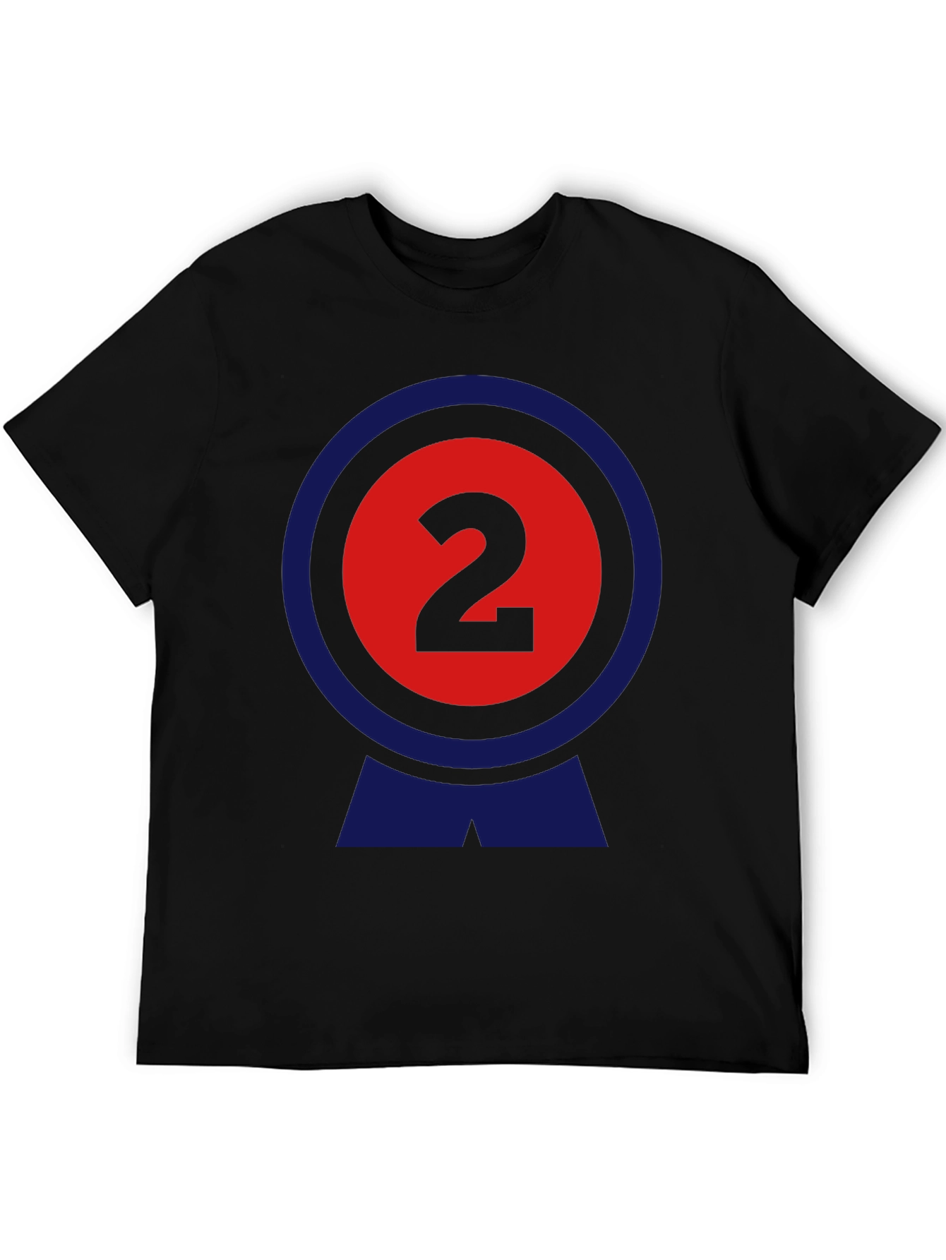 Number Two T-Shirt - Novelty Funny Shirt