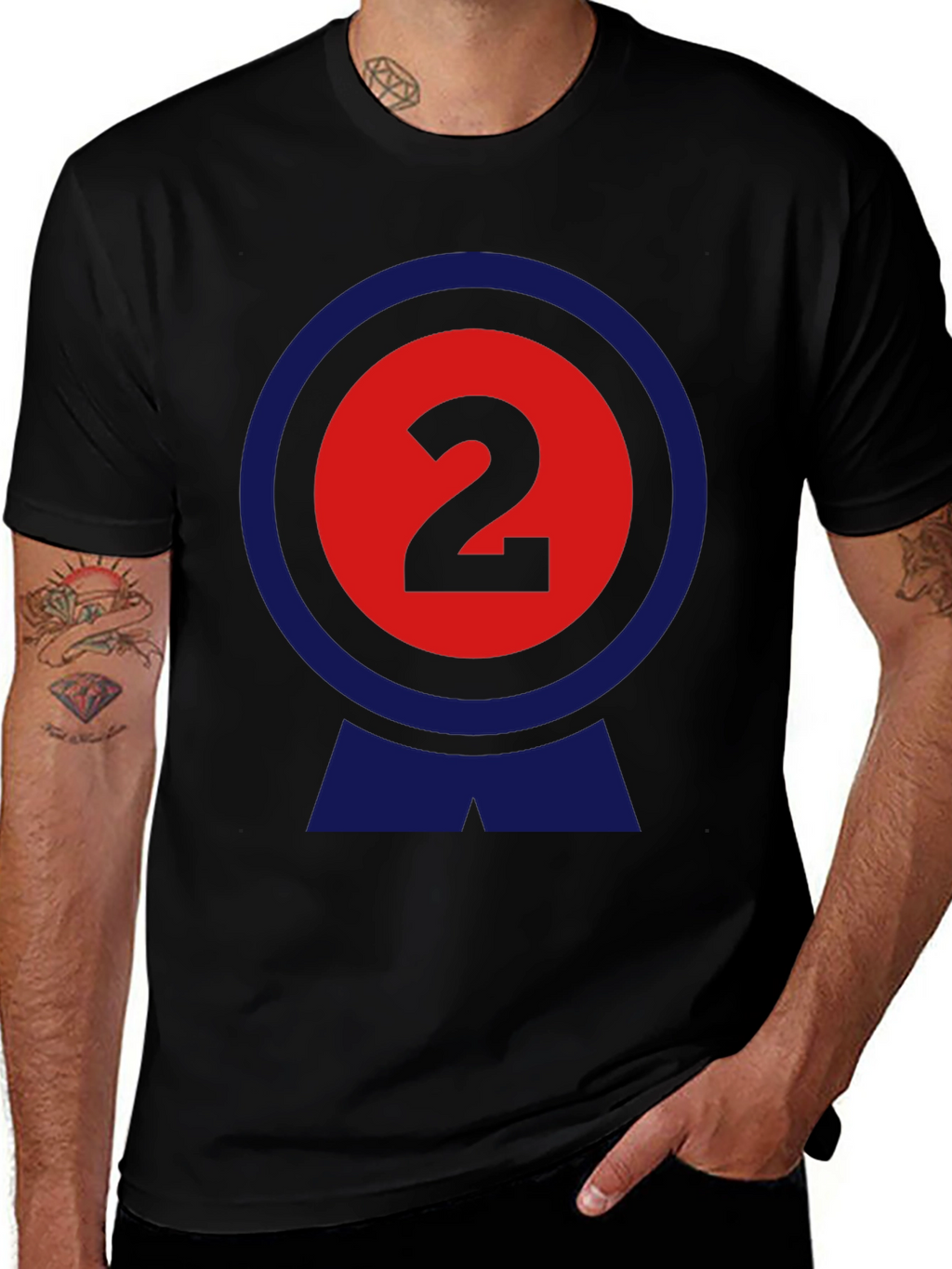 Number Two T-Shirt - Novelty Funny Shirt