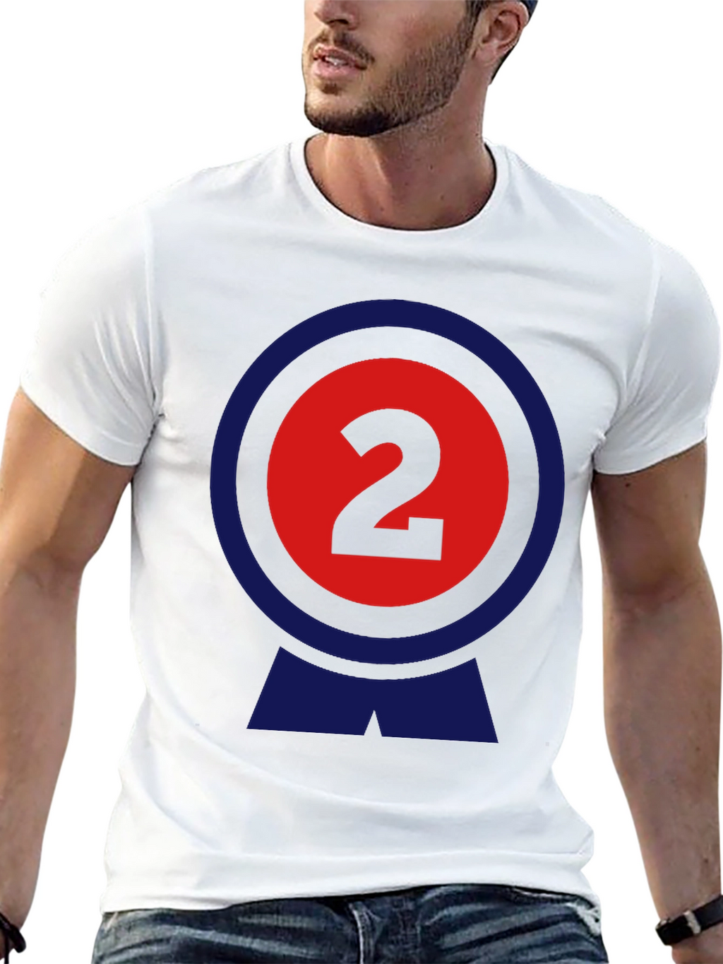 Number Two T-Shirt - Novelty Funny Shirt