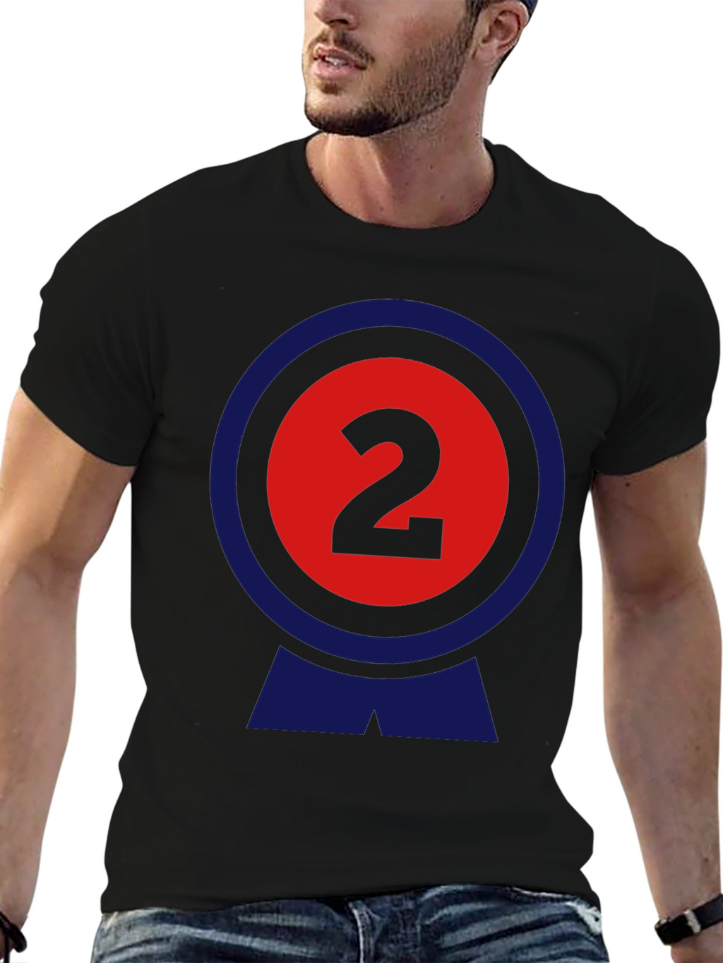 Number Two T-Shirt - Novelty Funny Shirt