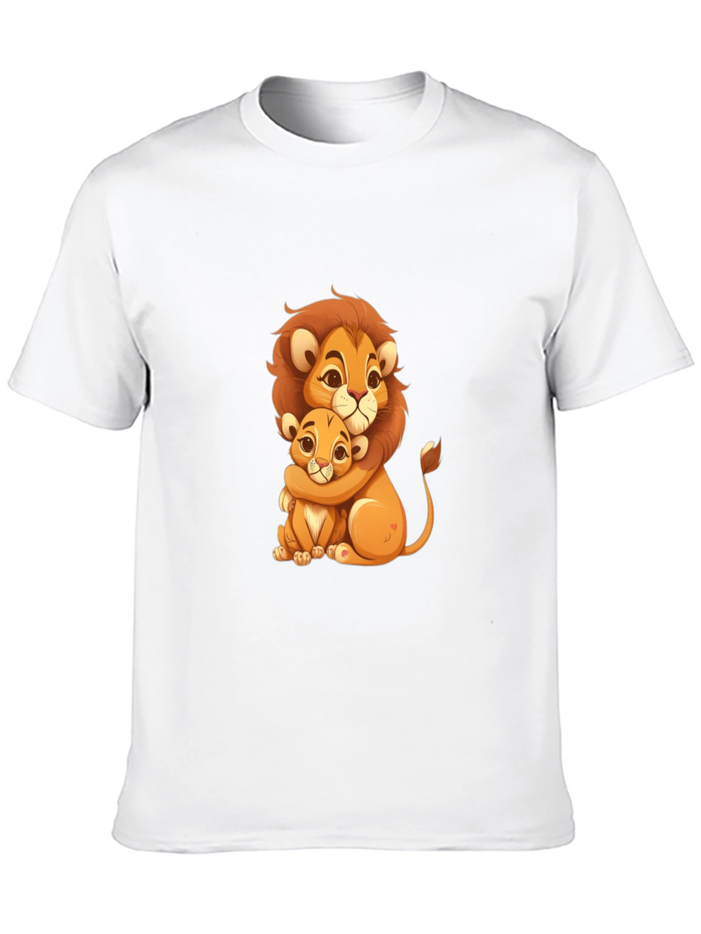 Lion King Cartoon Graphic Black Tee