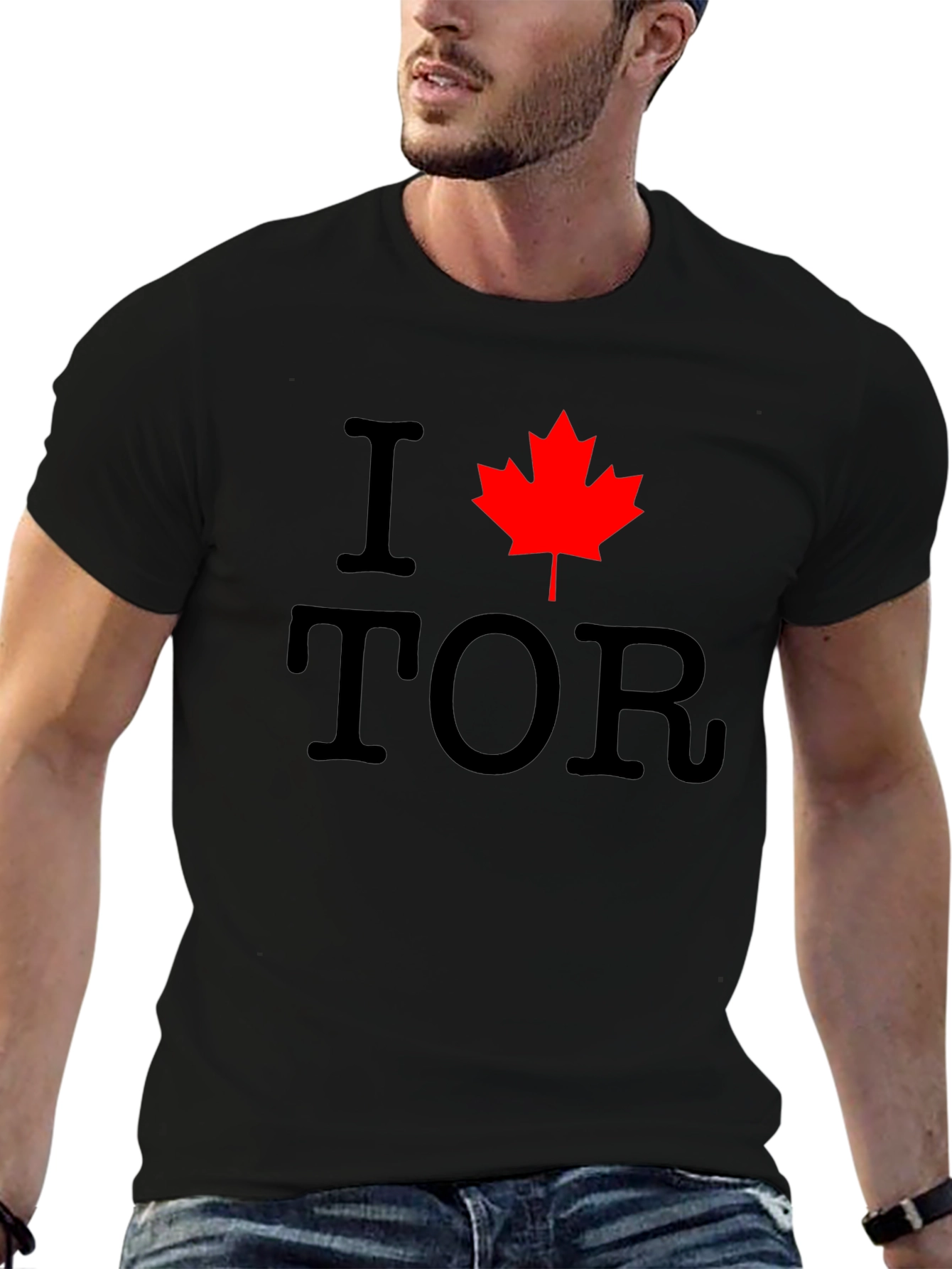 I Maple Leaf TOR Black T-Shirt