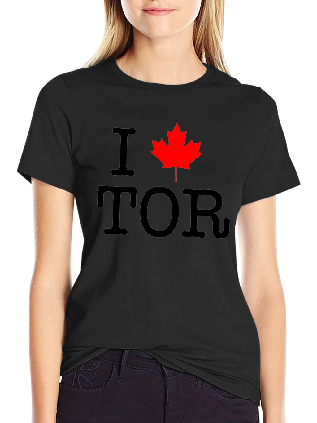 I Maple Leaf TOR Black T-Shirt