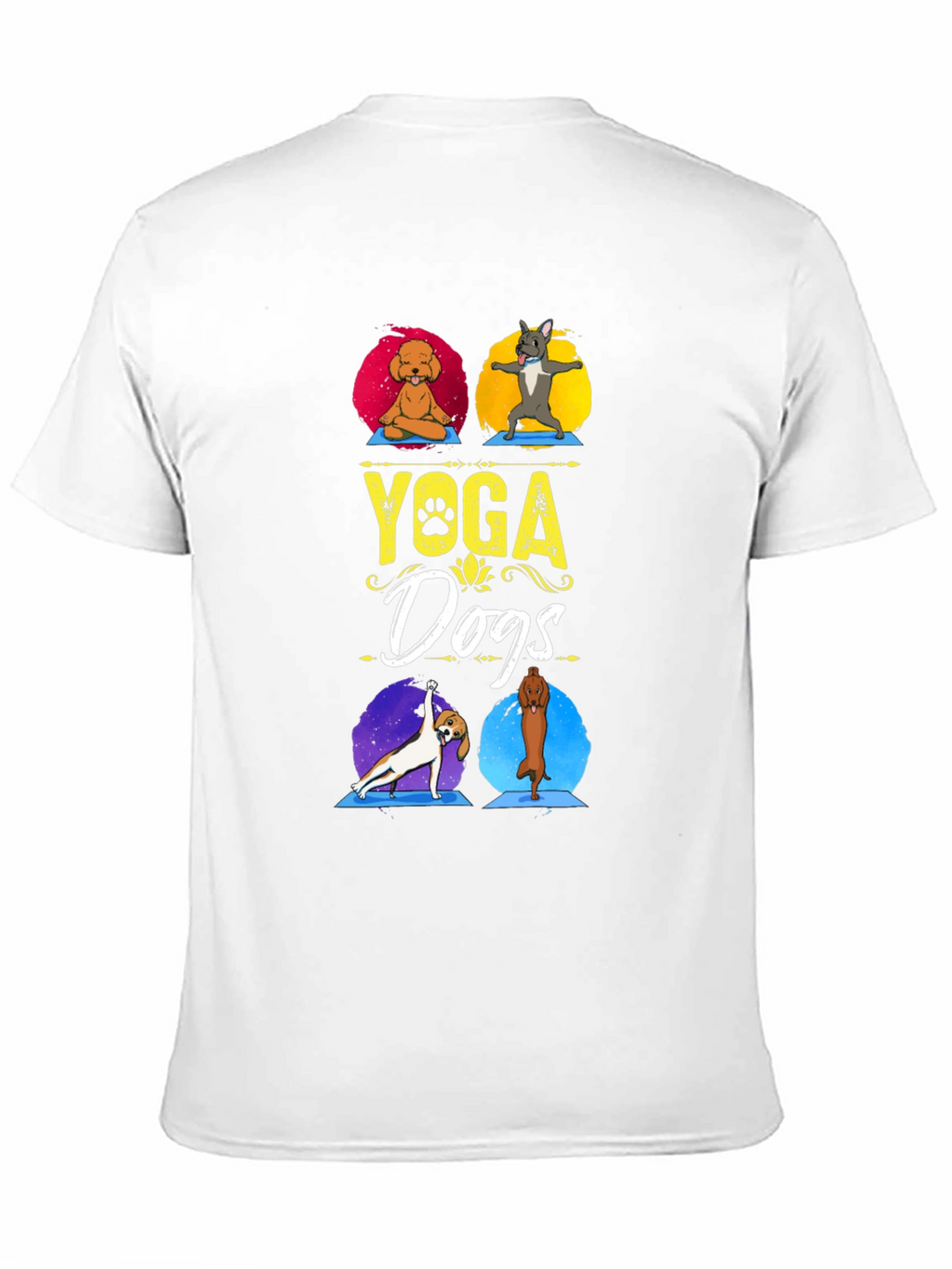 Yoga Dogs Graphic Tee - Relaxed Fit