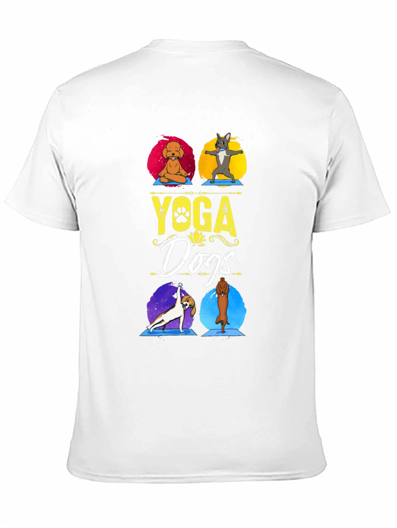 Yoga Dogs Graphic Tee - Relaxed Fit