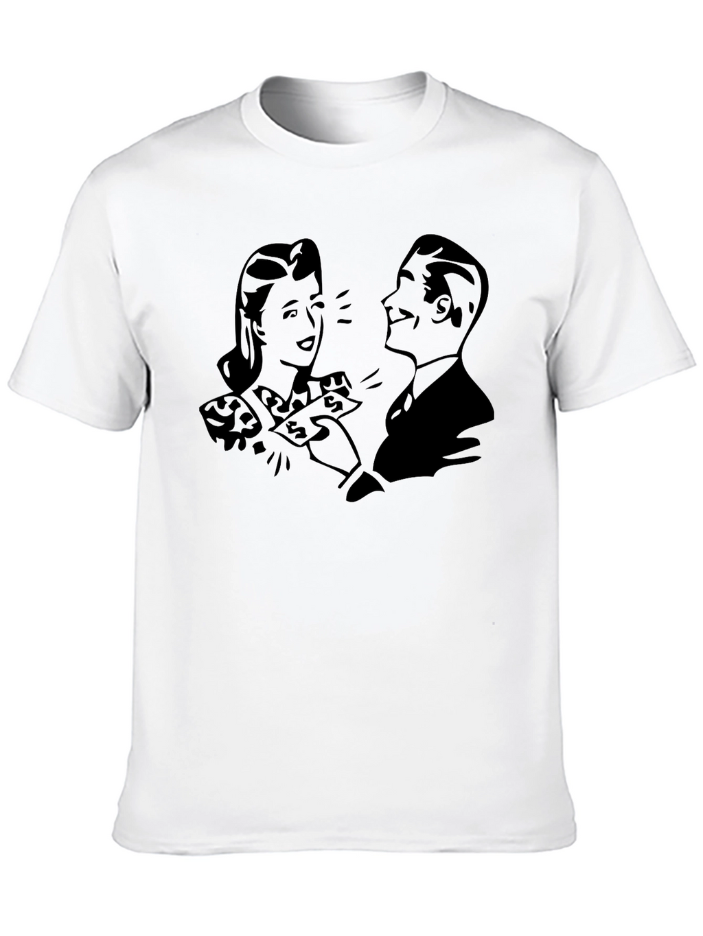 Retro Money T-Shirt - Classic Graphic Tee