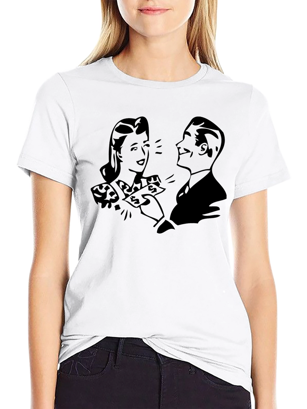 Retro Money T-Shirt - Classic Graphic Tee