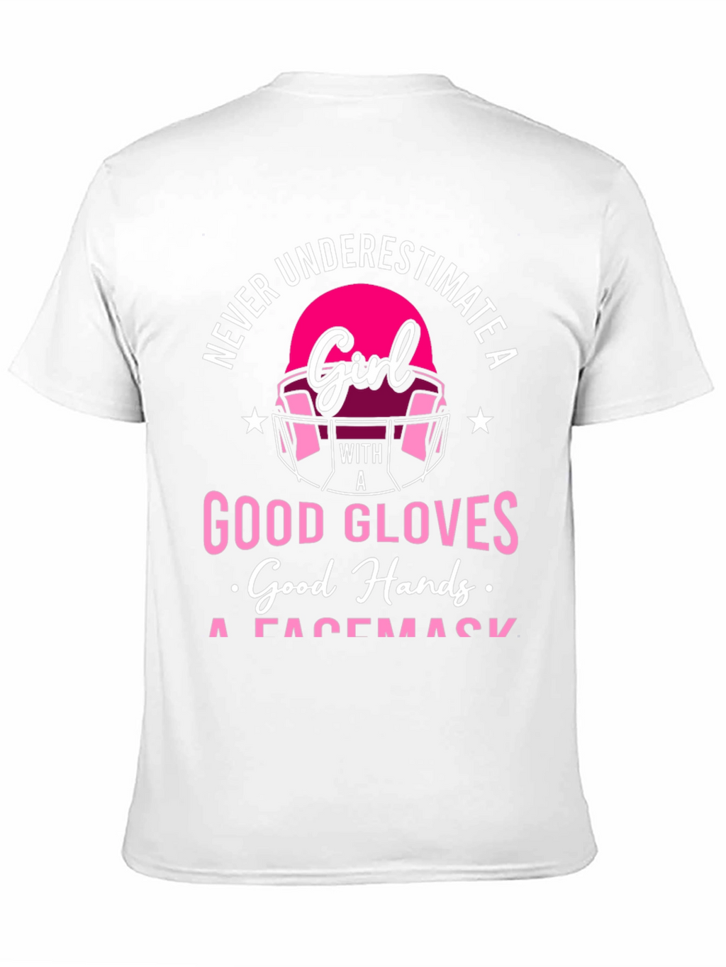 Girl Football Player T-Shirt