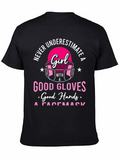 Girl Football Player T-Shirt
