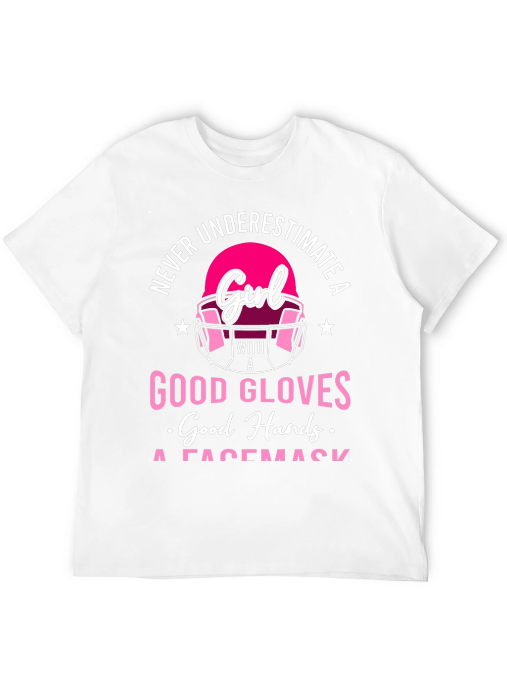 Girl Football Player T-Shirt