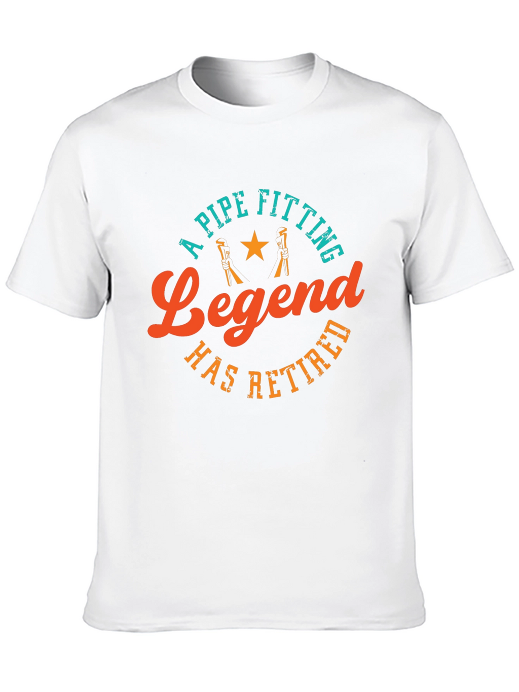 A Pipe Fitting Legend Retired T-Shirt