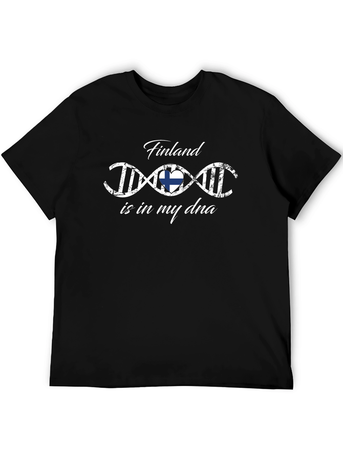 Finland DNA T-Shirt - Black