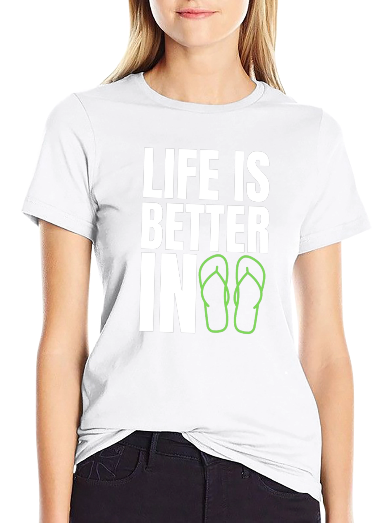 Life is Better In Flip Flops Graphic T-Shirt