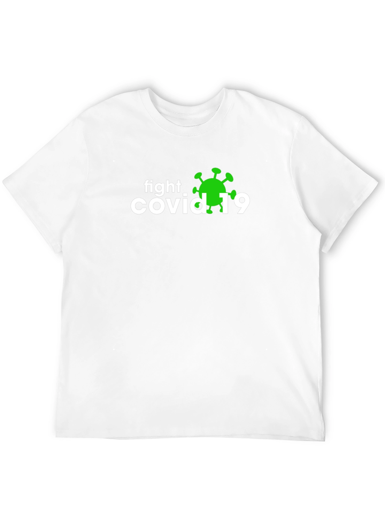 Fight Covid-19 T-Shirt - Black Graphic Tee