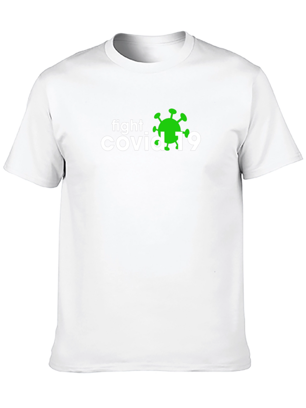 Fight Covid-19 T-Shirt - Black Graphic Tee