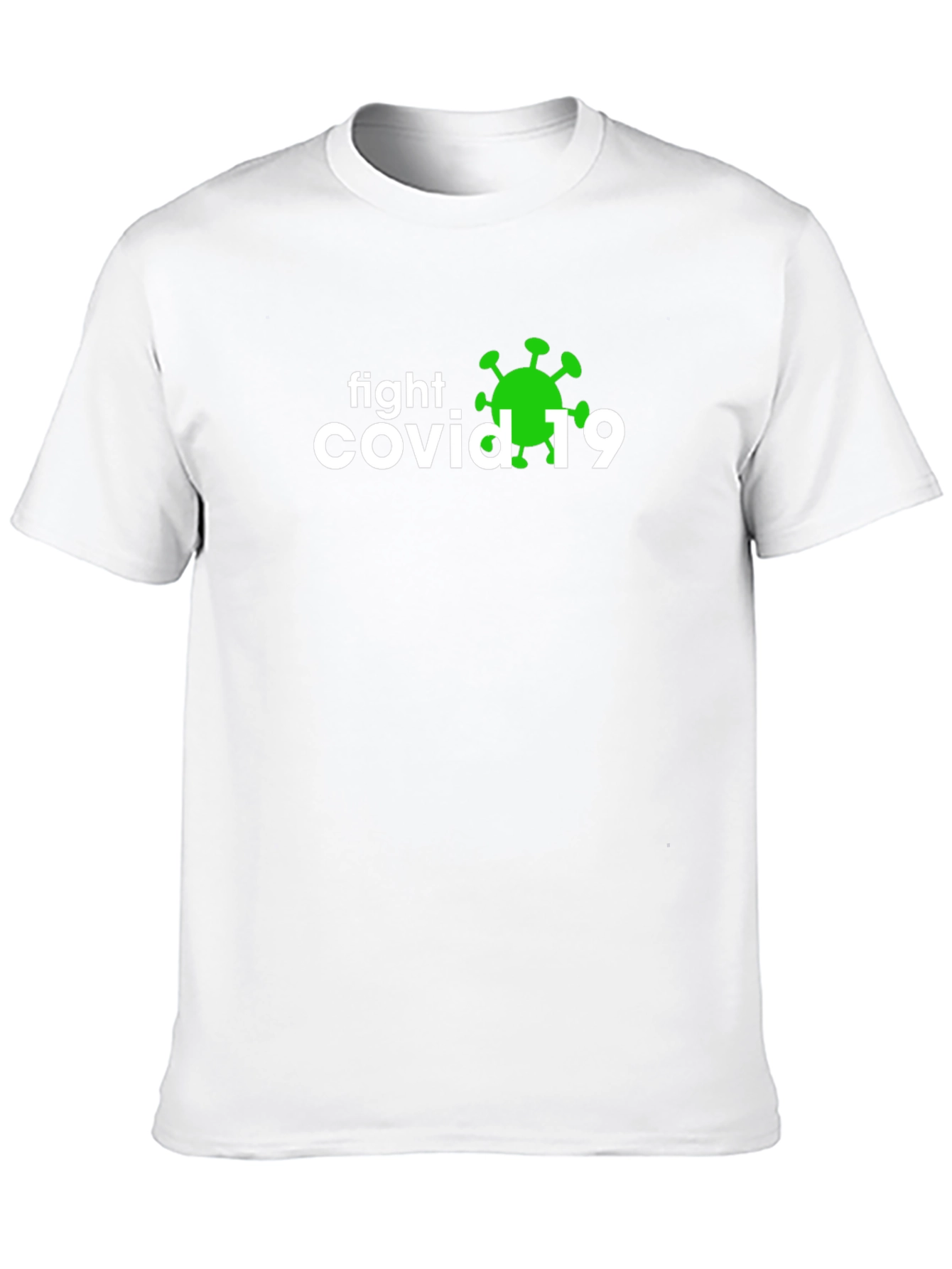 Fight Covid-19 T-Shirt - Black Graphic Tee