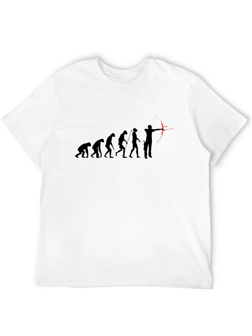 Evolution of Archery Black T-Shirt