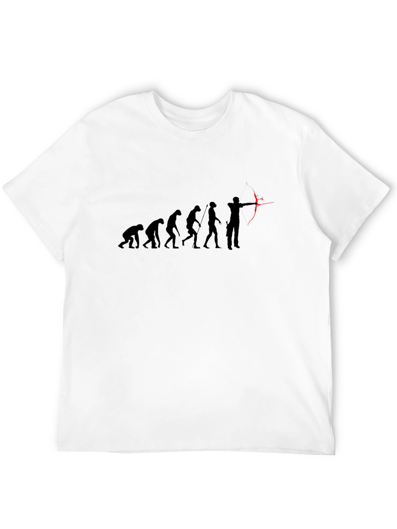 Evolution of Archery Black T-Shirt