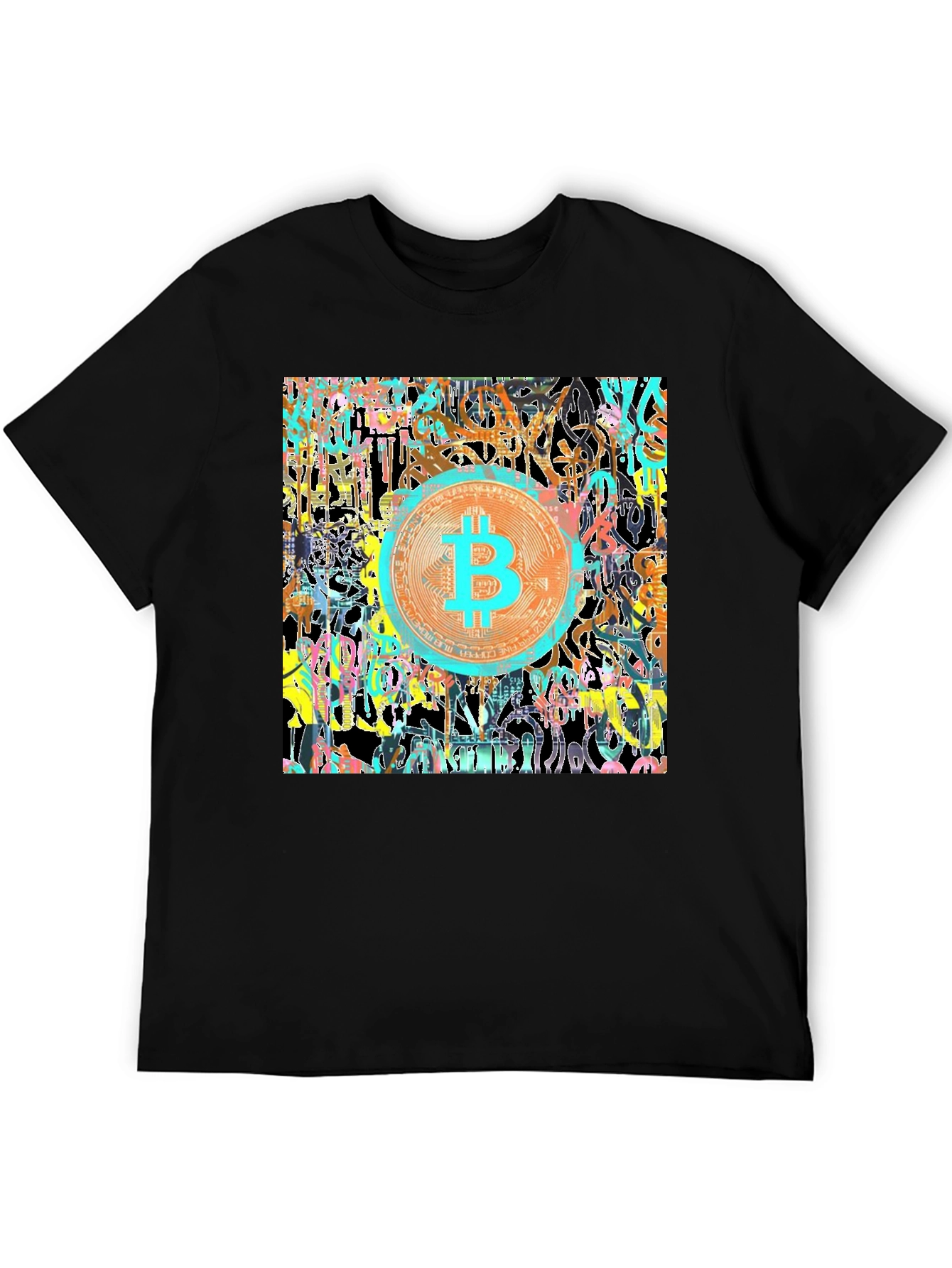 Bitcoin Crypto Art T-Shirt