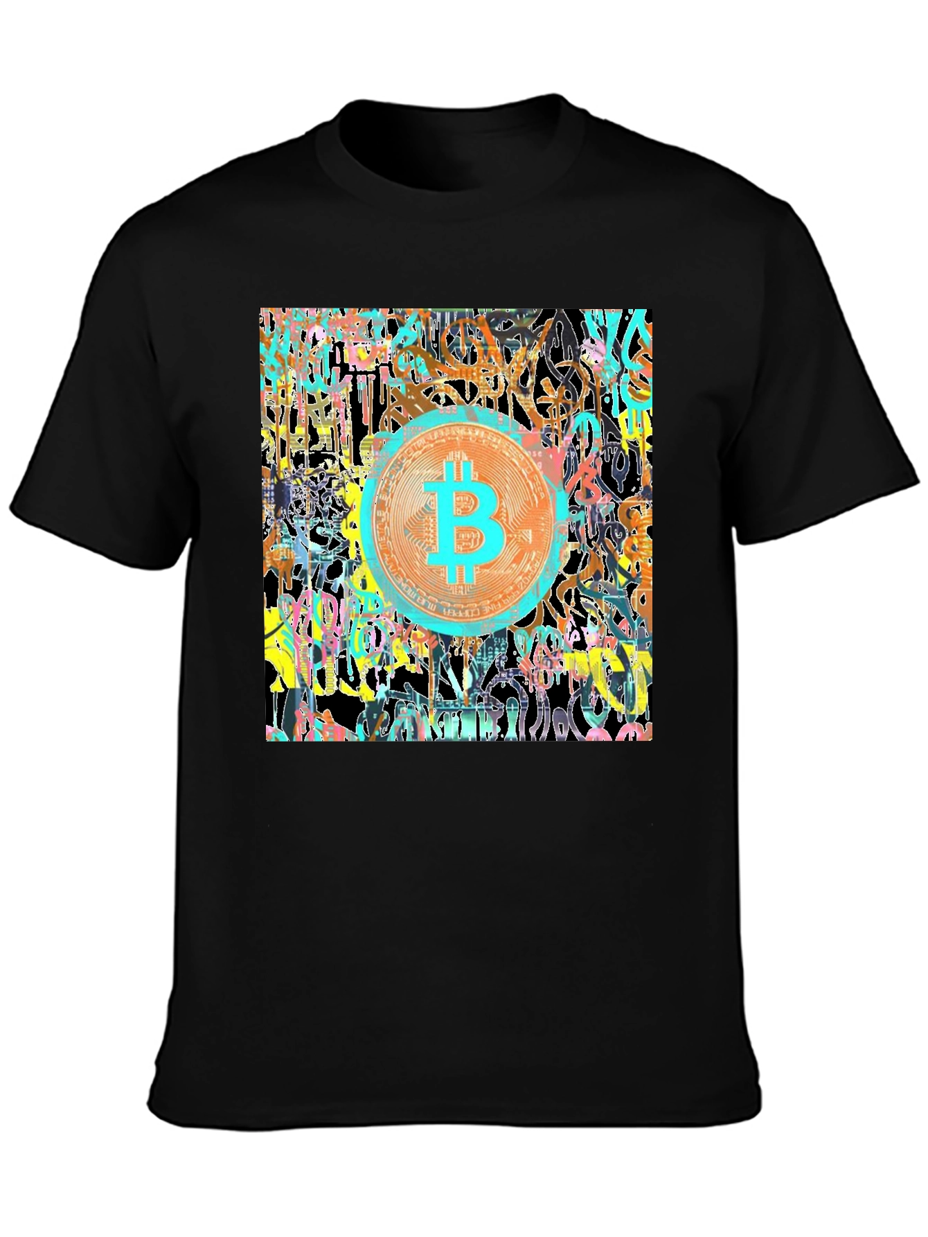 Bitcoin Crypto Art T-Shirt